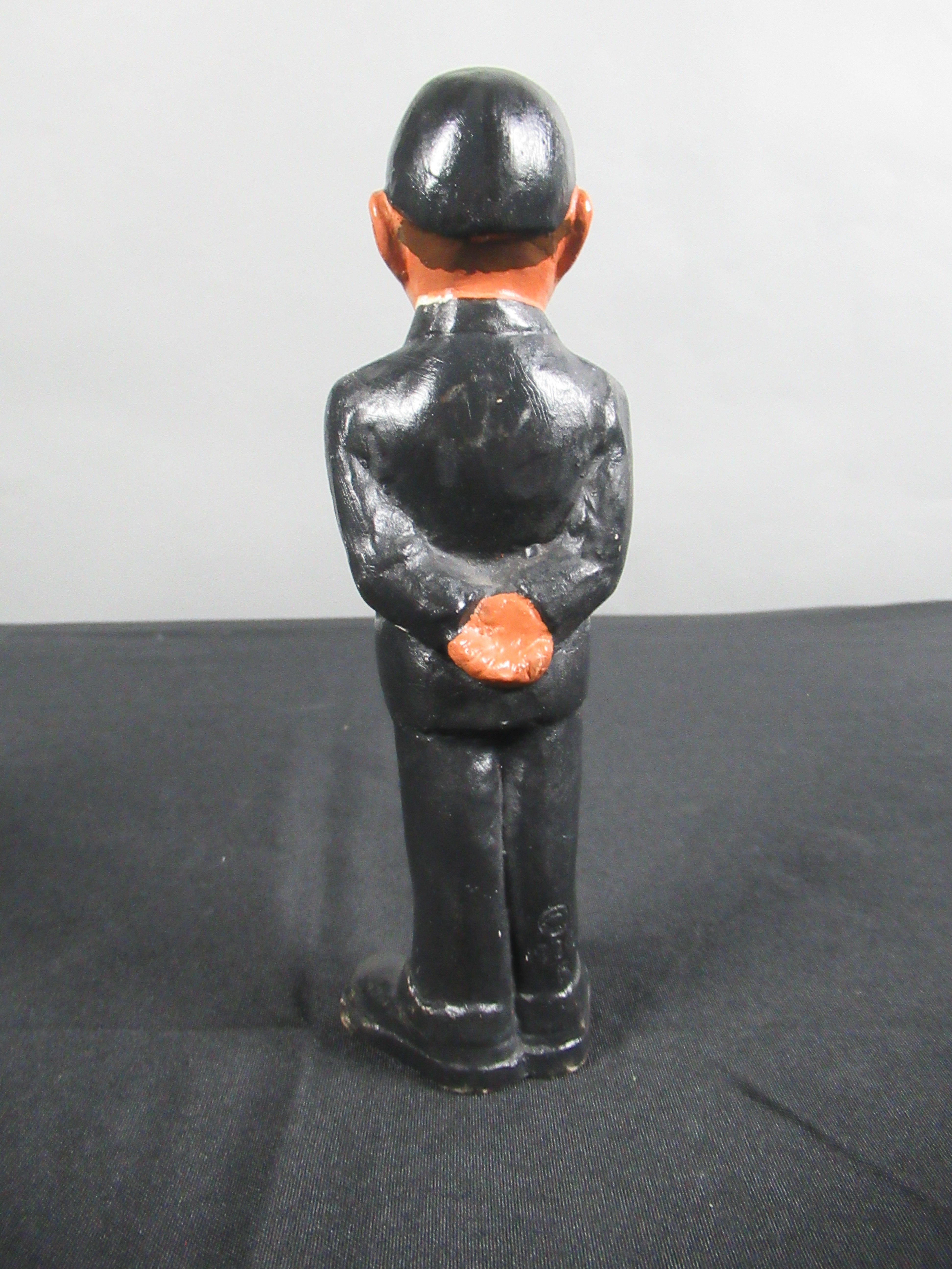 VINTAGE Baseball Figure Trio Set - L. L. Rittgers (c. 1940s) Collectible Sport Chalkware Statuettes